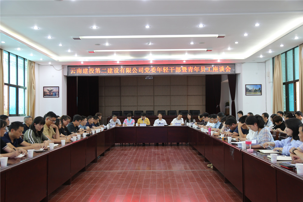 【公司要闻】永利yl23411集团党委召开年轻干部暨青年员工座谈会